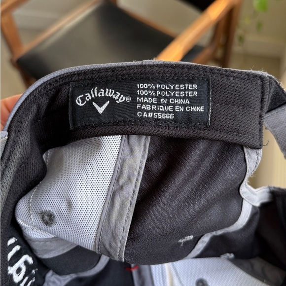 CALLWAY Golf Hat grey Vents adjustable embroided breathable - Picture 8 of 8